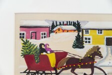 Importantly, both cards were in the 1997 travelling exhibition, The Illuminated Life of Maud Lewis. Image 3