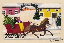 Importantly, both cards were in the 1997 travelling exhibition, The Illuminated Life of Maud Lewis. Image 4