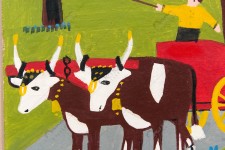 Oxcart in Spring Image 7