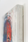 This contemporary acrylic painting is an abstract self-portrait of the artist. Image 10