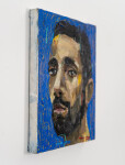 This is a contemporary somewhat abstracted portrait of a male. Image 3