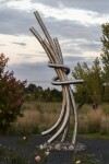 American sculptor Mike Hansel has collaborated on public installations of outdoor sculptures throughout the United States. Image 9