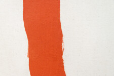 This large contemporary abstract painting by Milly Ristvedt is one of her colourful ribbons series. Image 6