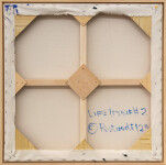 This is one of a series of colourful abstract expression paintings by Milly Ristvedt. Image 11