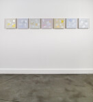 This grouping of seven geometric abstract paintings is by Canadian artist Milly Ristvedt. Image 18