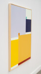 This contemporary abstract painting by Milly Ristvedt is expressed in geometric form. Image 3