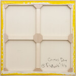 This large yellow and red contemporary abstract painting was created by Milly Ristvedt. Image 13