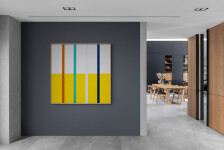 This colourful contemporary abstract landscape painting is by Milly Ristvedt. Image 12