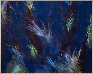 It is a lyrical and beautifully expressive painting.