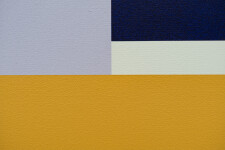 This contemporary abstract painting by Milly Ristvedt is expressed in geometric form. Image 8