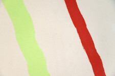 This large contemporary abstract painting by Milly Ristvedt is one of her colourful ribbons series. Image 8