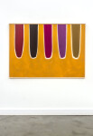 This abstract contemporary painting by Milly Ristvedt is all about colour. Image 2