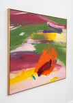 This contemporary abstract colourful oil painting is by Milly Ristvedt. Image 3