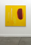 This large yellow and red contemporary abstract painting was created by Milly Ristvedt. Image 12