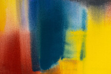 This is one of a series of colourful abstract expression paintings by Milly Ristvedt. Image 9
