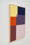 This contemporary abstract painting by Milly Ristvedt is expressed in geometric form. Image 3