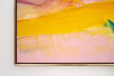 This contemporary abstract colourful oil painting is by Milly Ristvedt. Image 5