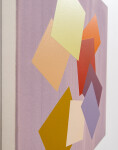This colourful acrylic abstract painting by Milly Ristvedt is geometric in form. Image 4