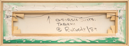 This contemporary colourful abstract painting was created by Milly Ristvedt. Image 10