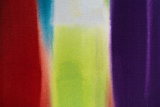 This is one of a series of colourful abstract expression paintings by Milly Ristvedt. Image 6