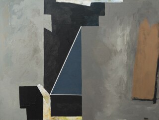 Rogers work, rooted in a cubist-constructivist tradition, was recognized by art critic Clement Greenberg in 1963 as having a 