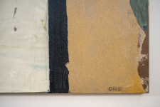 This contemporary abstract mixed media piece is by Otto Rogers. Image 5