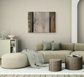 This contemporary abstract mixed media piece is by Otto Rogers. Image 13