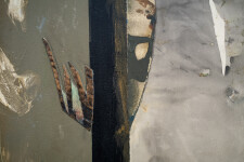 This contemporary abstract mixed media piece is by Otto Rogers. Image 7