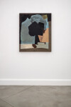 This contemporary abstract painting of a tree bathed in moonlight is by Otto Rogers. Image 2