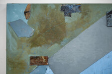 This contemporary abstract mixed media piece is by Otto Rogers. Image 6