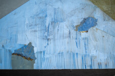 This contemporary abstract mixed media piece is by Otto Rogers. Image 7