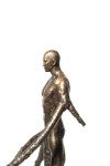 This imaginative rich bronze sculpture of a nude ‘tree man’ is one of a series of playful tabletop sculptures created by Canadian artist Roc… Image 10