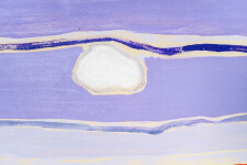 Pat Service has captured the big sky and wide-open spaces of the prairie in this charming colourful landscape. Image 8