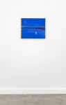 This contemporary abstract landscape of a sailboat at night is by Pat Service. Image 2