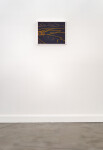 This minimalist oil abstract painting features a country landscape. Image 2