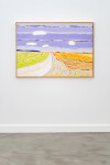 Pat Service has captured the big sky and wide-open spaces of the prairie in this charming colourful landscape. Image 2