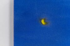 This contemporary abstract landscape of a sailboat at night is by Pat Service. Image 9
