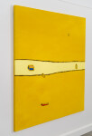 This contemporary abstract landscape of a lake is by Pat Service. Image 2