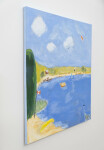 The colours of summer by the lake are celebrated in this pastoral painting by Pat Service. Image 3