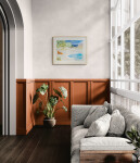 This contemporary watercolour painting by Pat Service has a summer theme. Image 12