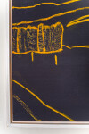 This minimalist oil abstract painting features a country landscape. Image 5