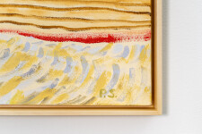 Pat Service has captured the big sky and wide-open spaces of the prairie in this charming colourful landscape. Image 6