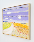 Pat Service has captured the big sky and wide-open spaces of the prairie in this charming colourful landscape. Image 4
