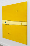 This contemporary abstract landscape of a lake is by Pat Service. Image 3