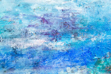 Beneath a deep blue, cloudy sky, the bright colours of what appears to be a tropical landscape –red, yellow, purples and green pop from the … Image 10