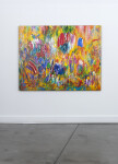 This abstract acrylic painting by Paul Fournier is in tropical colours. Image 3