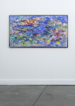 This colourful abstract acrylic painting by Paul Fournier Is reminiscent of tropical seas. Image 3