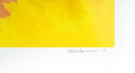 This contemporary abstract colorful collage is a digital print made by Paul Fournier. Image 3