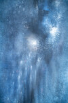 This contemporary abstract painting by Paul Fournier captures the night sky. Image 8