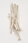 This contemporary sculptural ceramic wall composition is by Paula Murray. Image 3